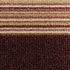 Runner Rug Carpet Carnaby stripes brown 67cm Width 5