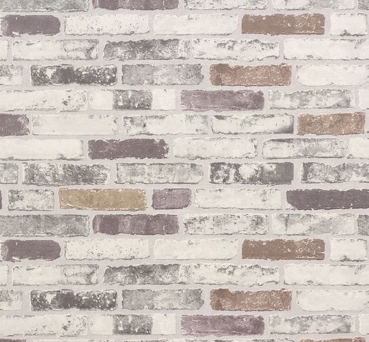 Wallpaper grey stones Brix Erismann 6703-10