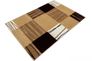 Carpet Milano woven carpet graphic 80 x 150 cm brown 2