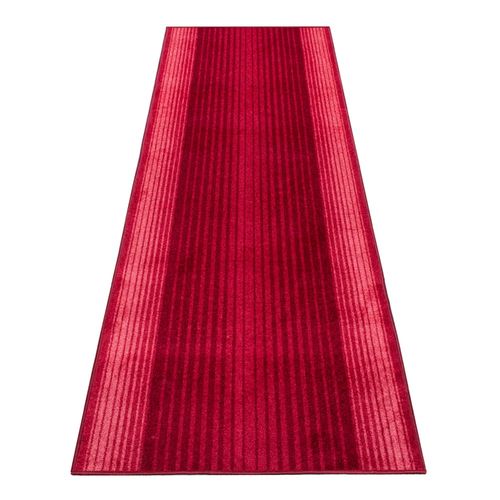 Runner Rug Carpet Hallway Mat Hall Runner Capitol stripes red 67cm Width