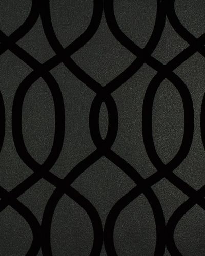 Non-woven wallpaper black Design Ultimate Flock 32-330