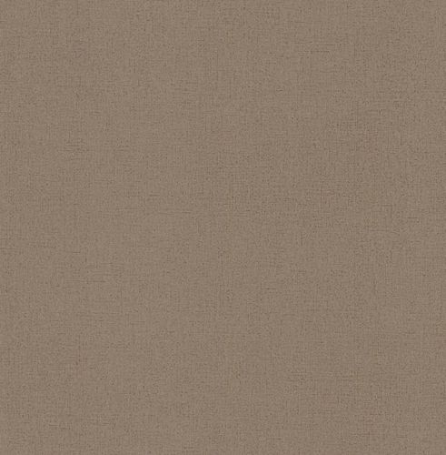 Rasch Textil vinyl wallpaper 324784 plain brown metallic