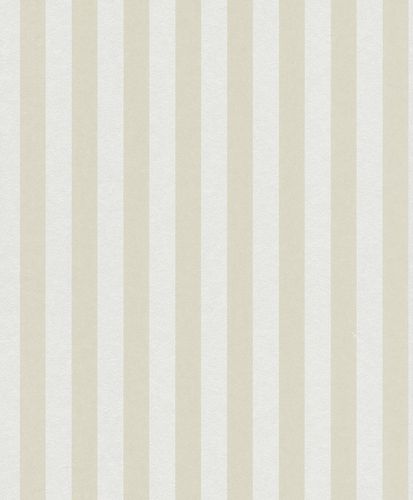 Non-woven Wallpaper Stripes Classic Small cream 361857