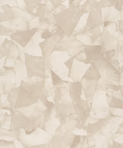 Rasch non-woven wallpaper 895803 3D design cream beige