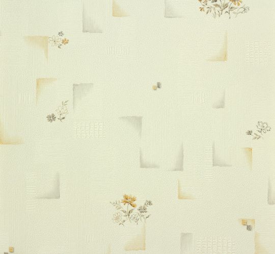 wallpaper OK 6 AS Creation 954122 954122 flowers design white apricot