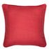 Cushion cover pillowcase 50x50cm plain structure red 1