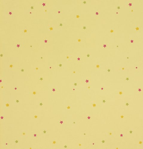 Paper wallpaper kids 006012 Rasch Textil stars yellow
