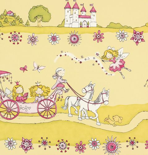 XXL-paper border Girotondo kids 006056 Rasch Textil princess