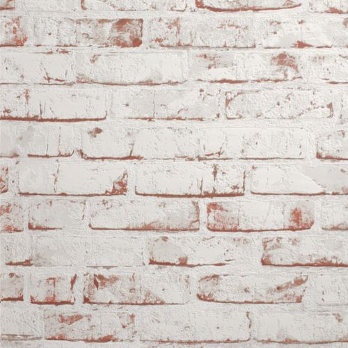 Pop up panel 35x250cm self-adhesive wall stone cream red