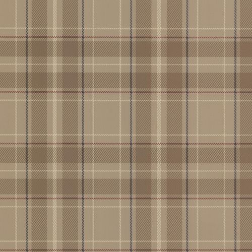 Non-woven wallpaper checked beige brown Match Race 021222