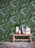 Vinyl Wallpaper Leaves Jungle Plants green blue 95898-1 7