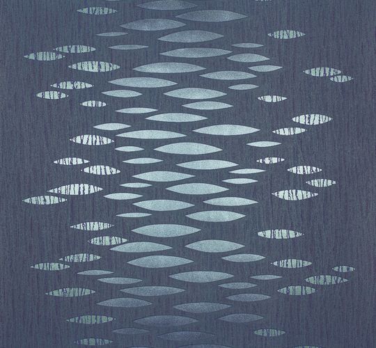 Non-woven wallpaper design blue green Marburg 55725