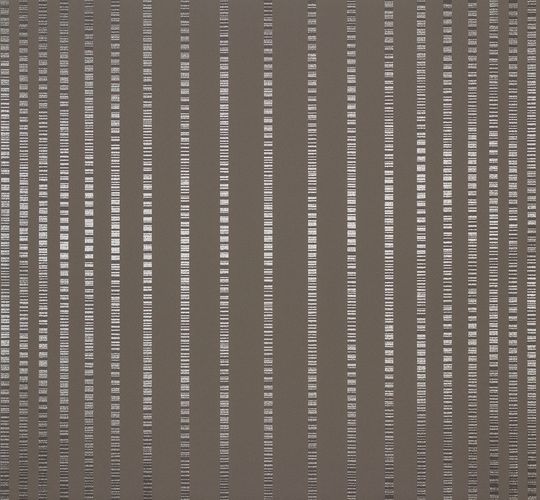 Non-woven wallpaper stripes taupe grey Marburg 55733