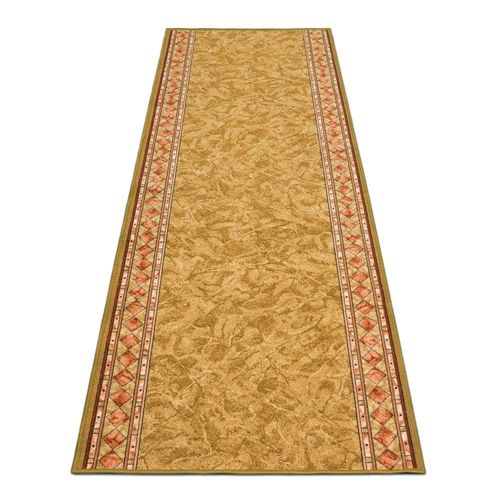 Carpet Runner Rug Carpet Border Cheops 3 Colour 100 cm Width light brown