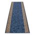 Runner Rug Carpet Hallway Mat Hall Runner Cheops border blue 80cm Width 1