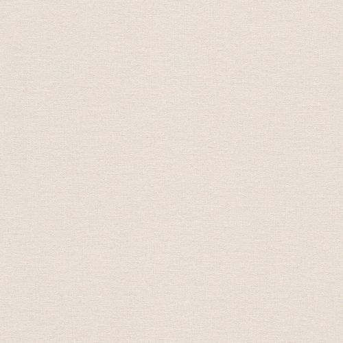 Non-woven wallpaper cream plain Rasch Florentine