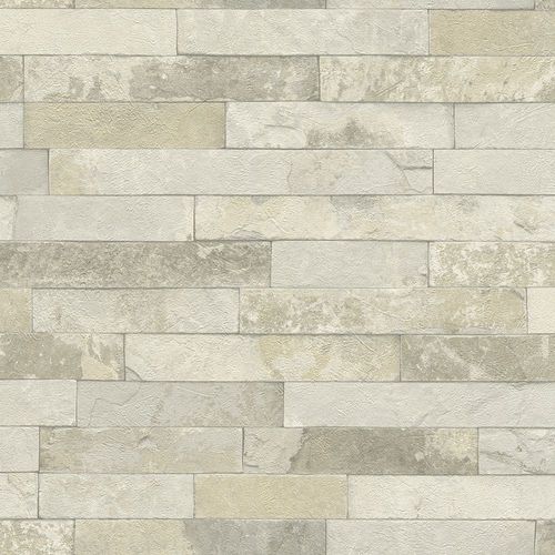 Product Picture Wallpaper Rasch Factory 3D stone wall design grey brown 475111 