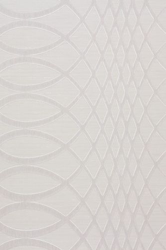 Wallpaper Dieter Langer graphic retro whitegrey 55905