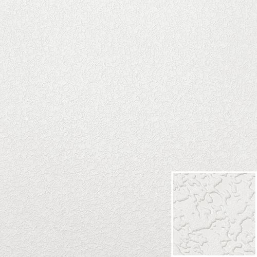 Vinyl Wallpaper Paintable Structure White Grandioso 15m