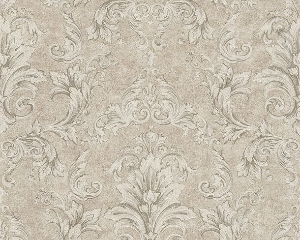 non-woven wallpaper Versace Home 2 silver beige 96215-3