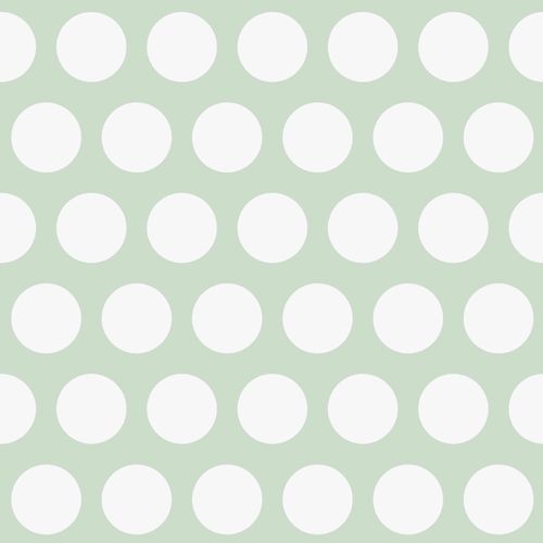 Kids Wallpaper Circles mint green white 128711