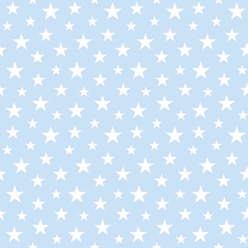 wallpaper non-woven stars blue white 138729