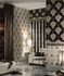 Room Exclusive wallpaper black white stripes Hermitage AS Creation 6552-71 3