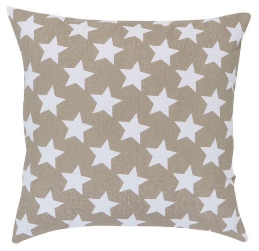 Pillow brown stars 45x45 cm Elbersdrucke 195915