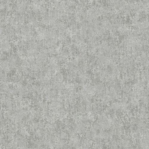 Non-Woven Wallpaper Plain grey silver Metallic 56129