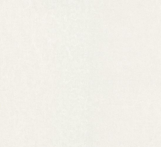 Non-woven wallpaper white uni Marburg 56043