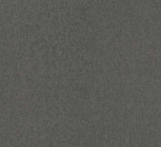 Non-woven wallpaper anthracite uni Marburg 56045