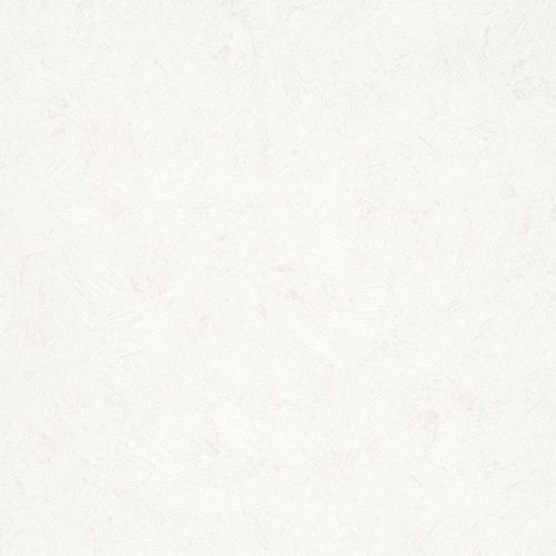 Non-Woven Wallpaper Plain Plaster white Metallic 56842