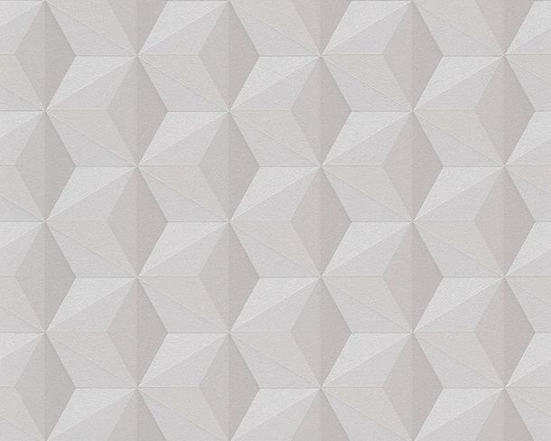 Wallpaper grey graphic AS Creation 96255-1