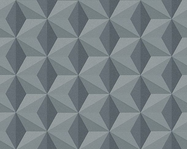 Wallpaper grey graphic AS Creation 96255-2