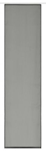 Panel curtain grey uni transparent 60x245 cm 197216