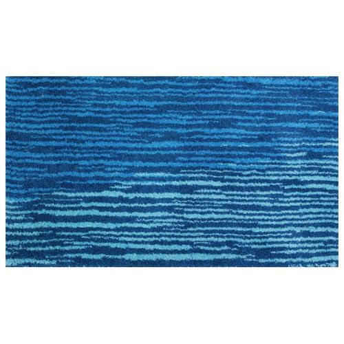 Product picture variant bath carpet blue turquoise stripes Mauritius Schöner Wohnen in diff. sizes