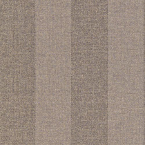 Non-woven wallpaper purple gold stripes Indigo Rasch Textil 226569