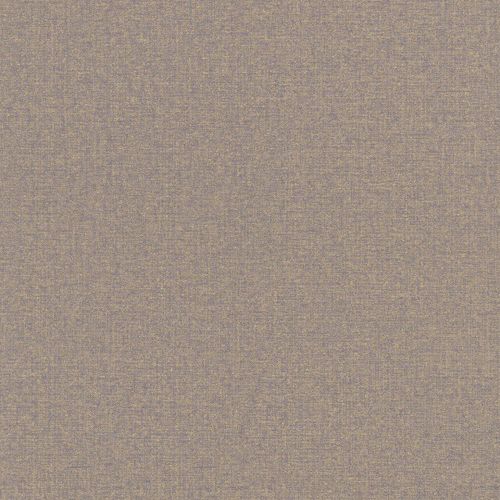 Non-woven wallpaper purple gold uni Indigo Rasch Textil 226606