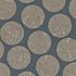 Non-woven wallpaper blue brown circle Indigo Rasch Textil 226644 1