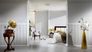 Room Non-woven wallpaper white grey baroque Tessuto Architects Paper 96196-1 2