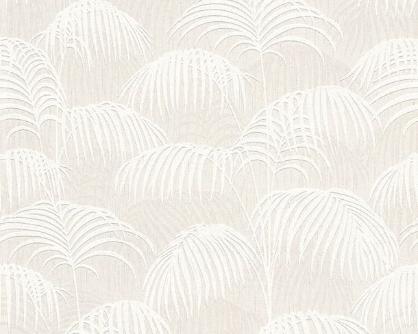 Non-woven wallpaper white nature Tessuto Architects Paper 96198-1