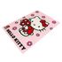 Picture Kids rug Hello Kitty flower girls play carpet rose 95x133 cm 2