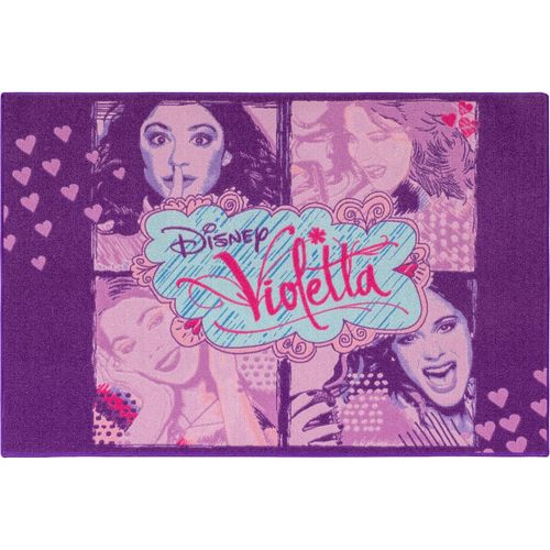 Kids rug Disney Violetta play carpet girls purple 95x133 cm