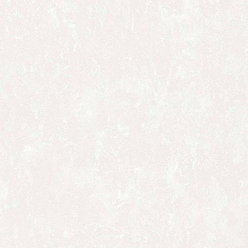 Non-woven wallpaper mottled plain cream glossy 30423-1