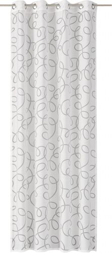 Design Eyelet curtain Phoenix Home Vision white graphic 140x255cm 197575