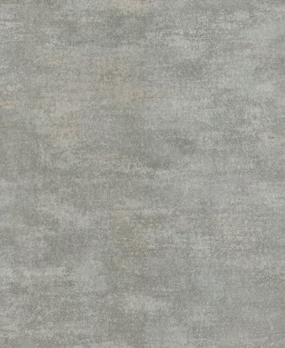 Wallpaper Rasch Textil Tintura plain grey turquoise 227191