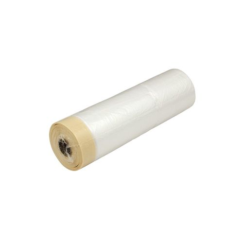 Combi-Masking Tape with Dust Sheet 55mm x 10m Decorating Tools