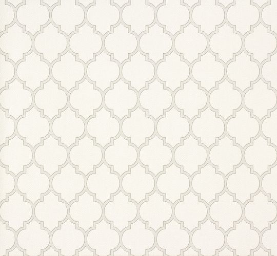 Wallpaper Zuhause Wohnen Marburg white ornament 57144