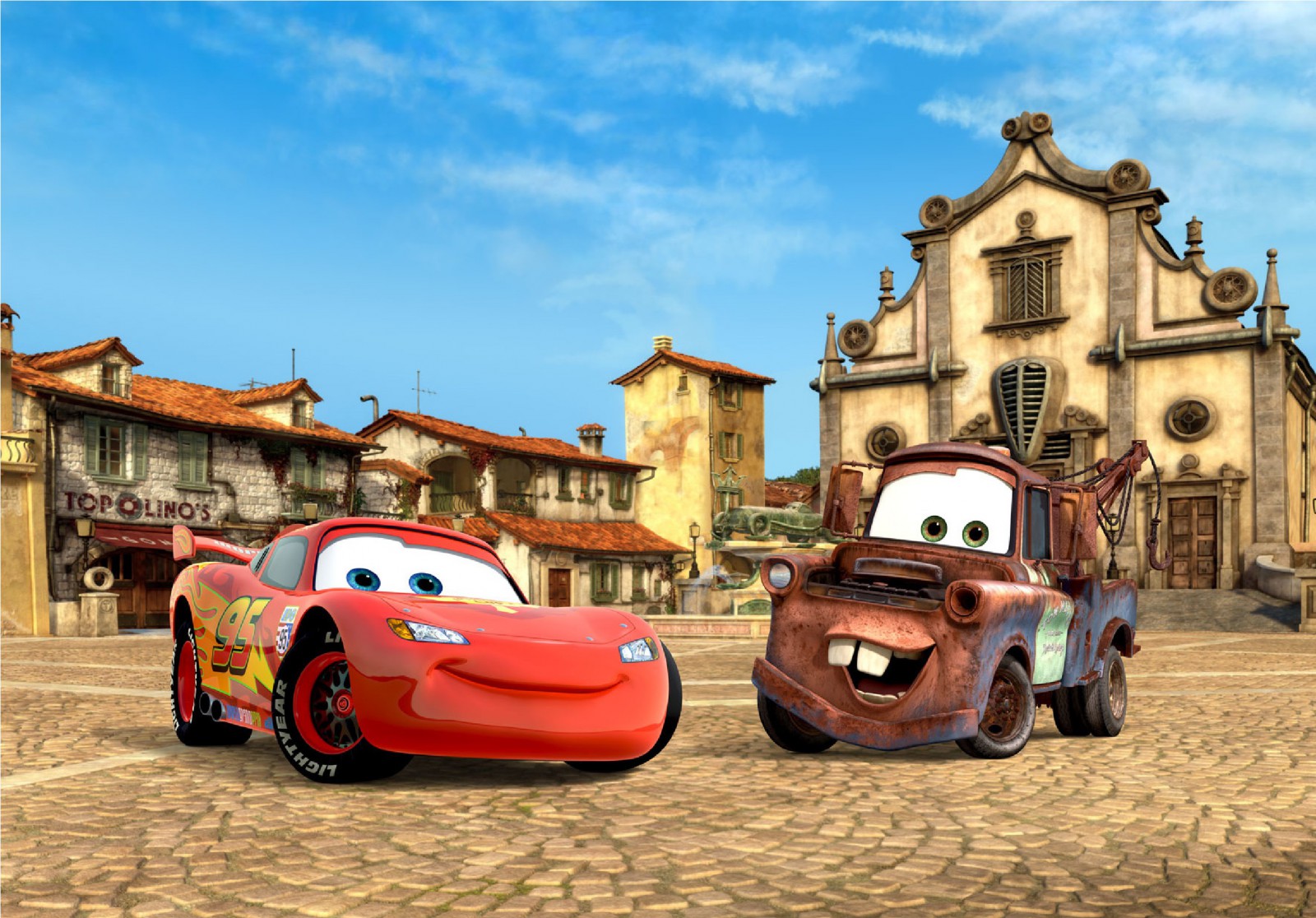 disney cars pile up