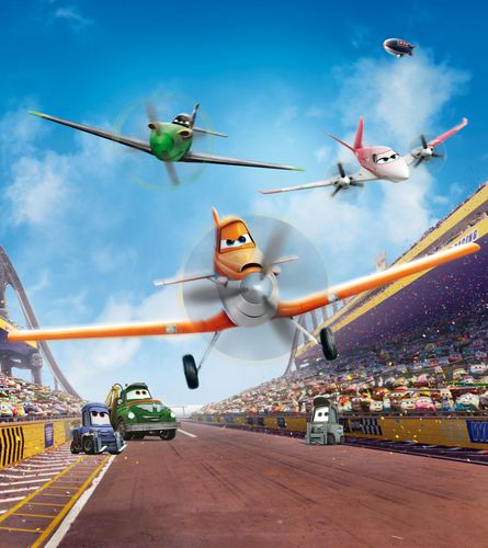 XXL Photo Wallpaper Mural Disney Planes Boys Girls